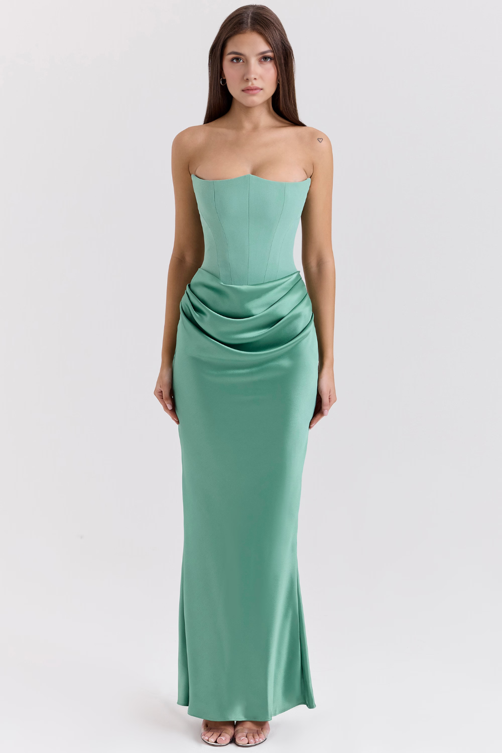 Céleste | Robe en satin