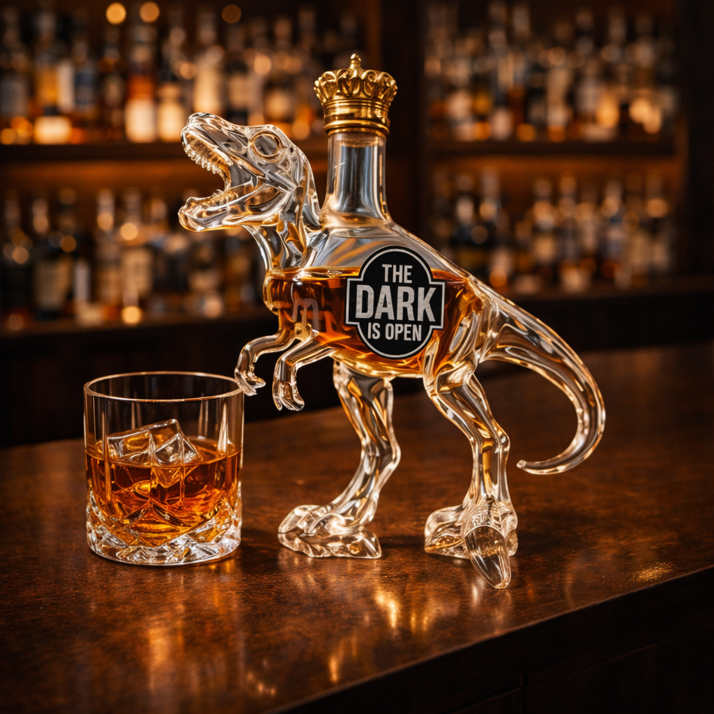 Bouteille de Whisky - Édition T-Rex