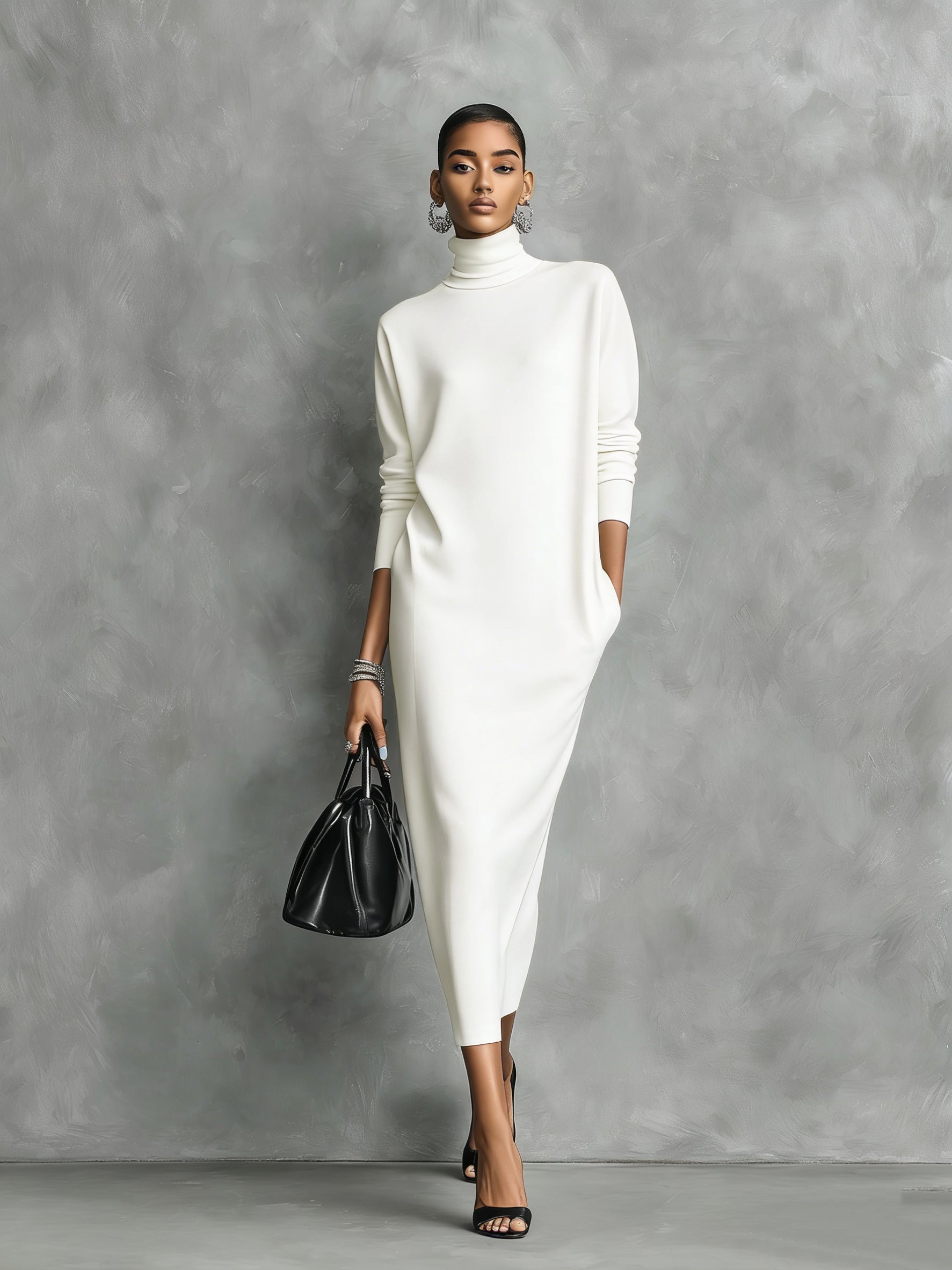 Belladonna | Robe Midi Élégante