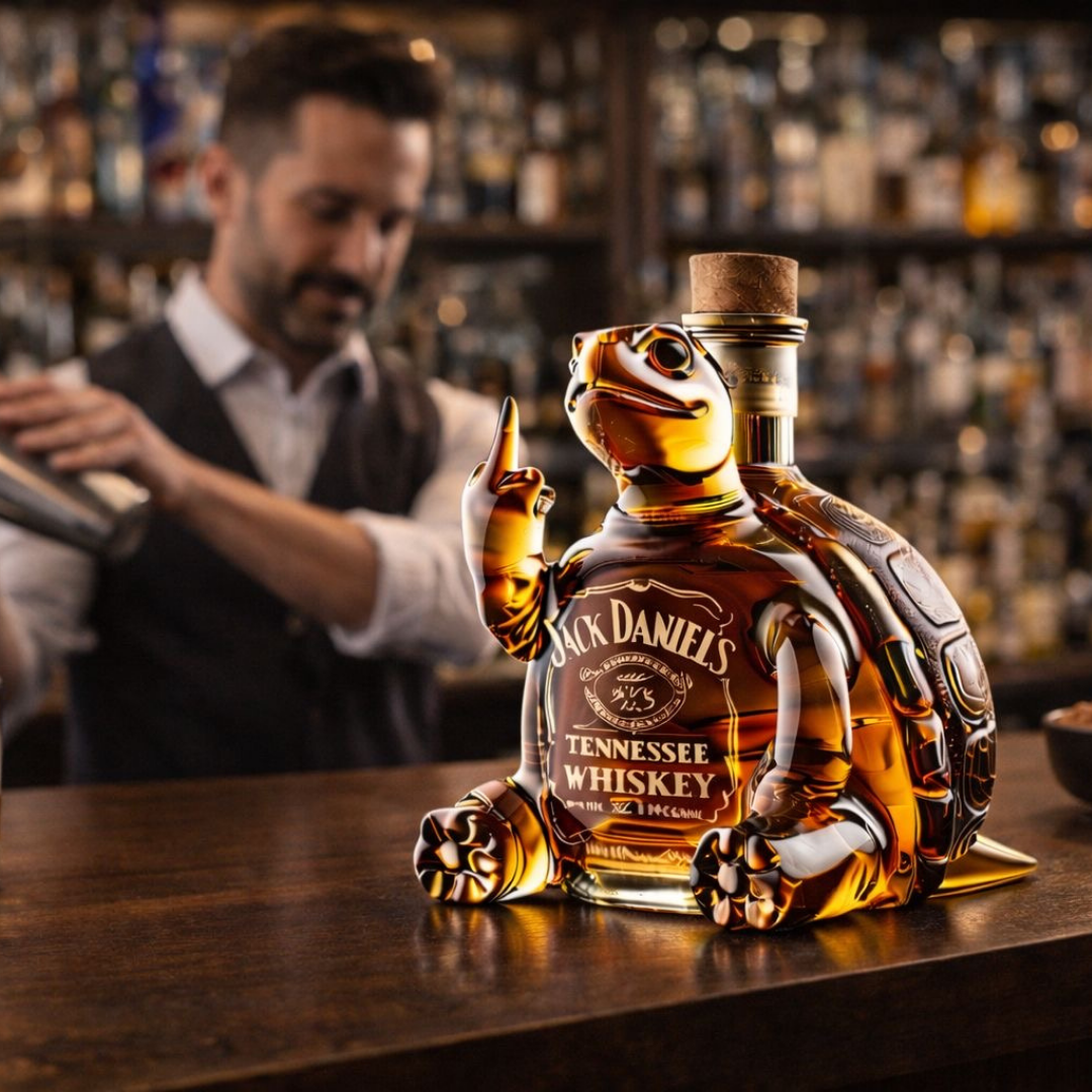 Bouteille de Whisky Jack Daniel's - Édition Tortue