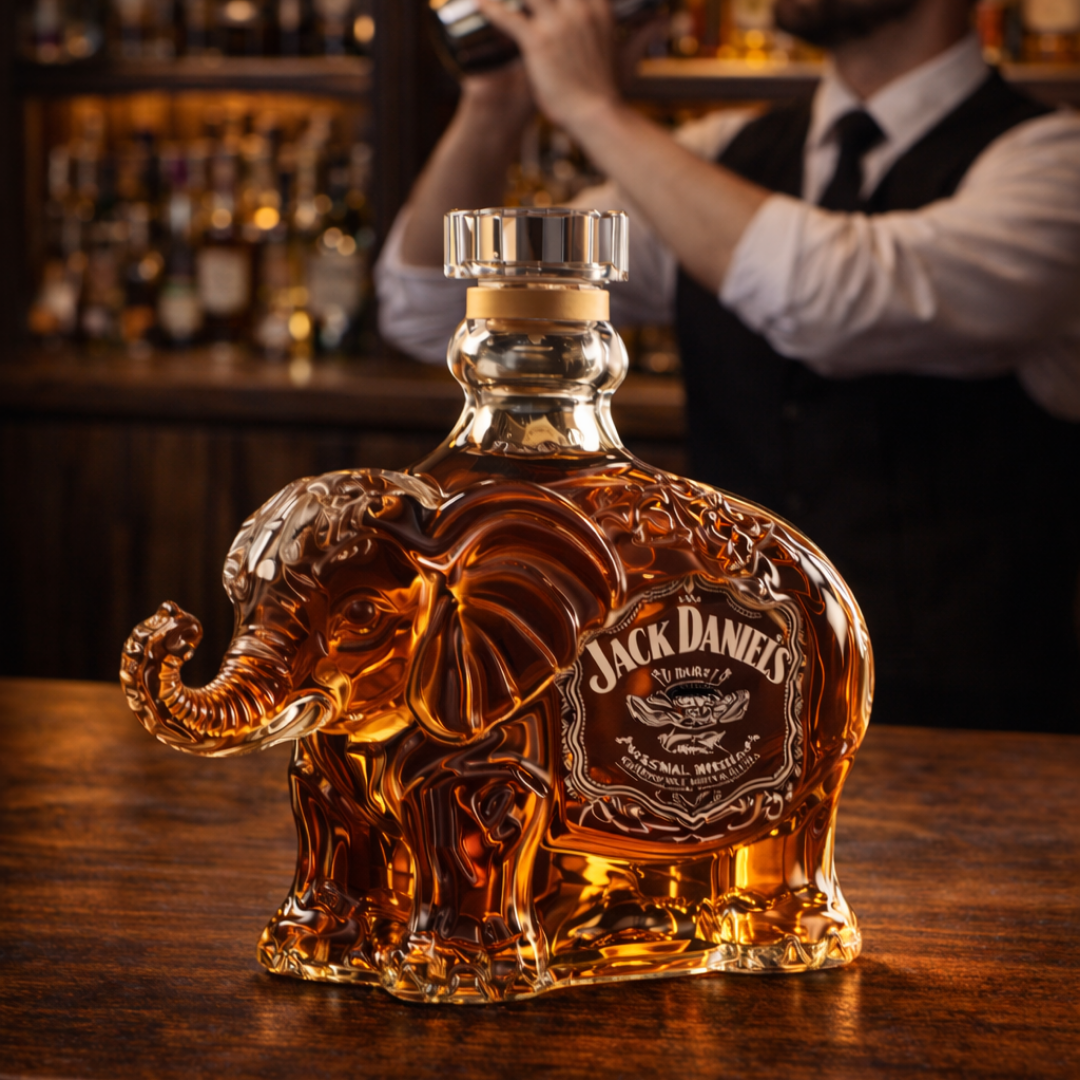 Bouteille de Whisky Jack Daniel's - Édition Éléphant