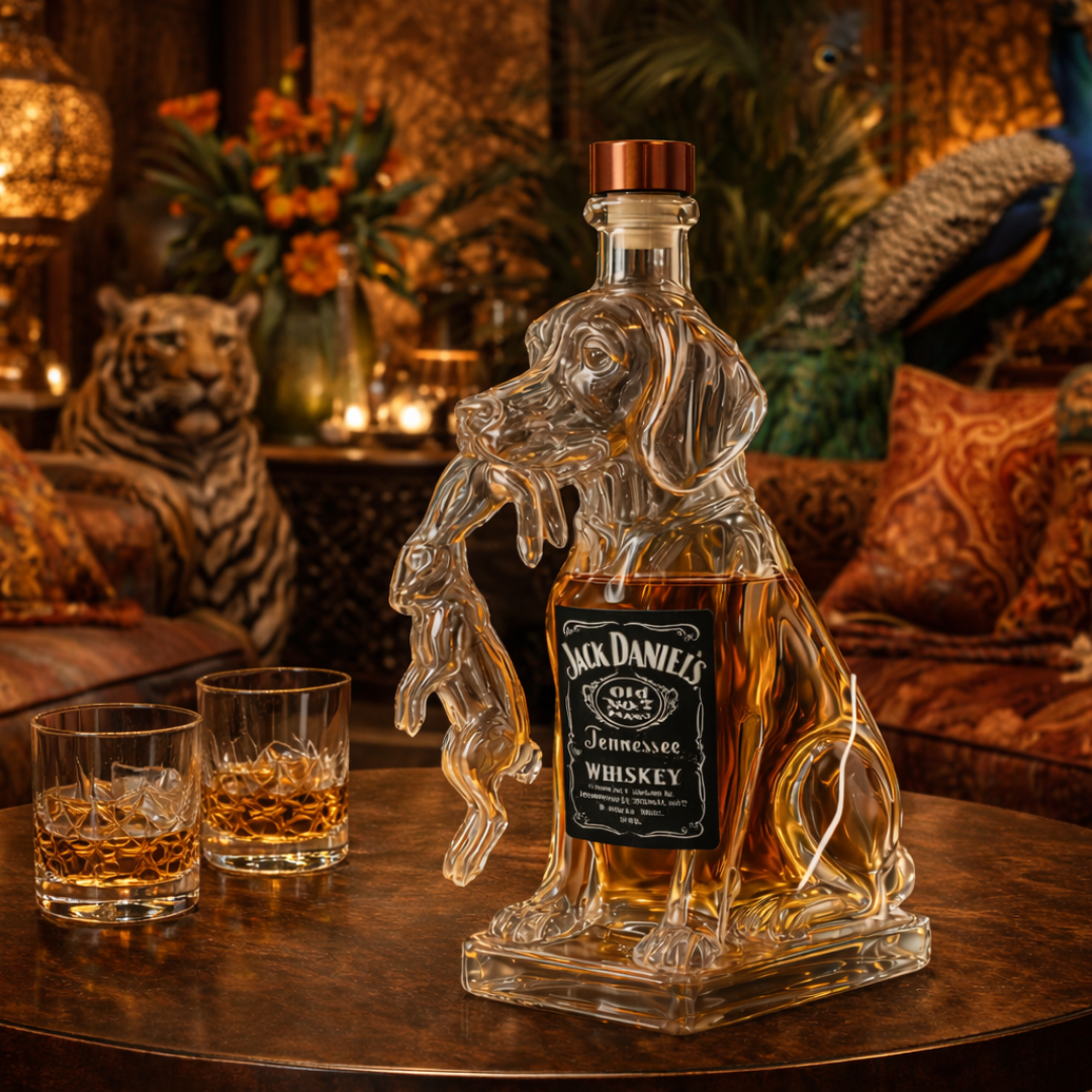 Bouteille de Whiskey - Édition Chien