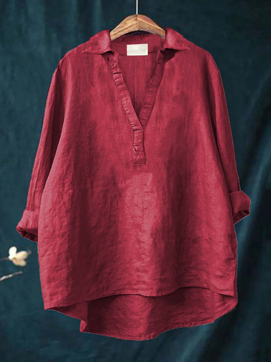 Andrea | Blouse d'été élégante Linne