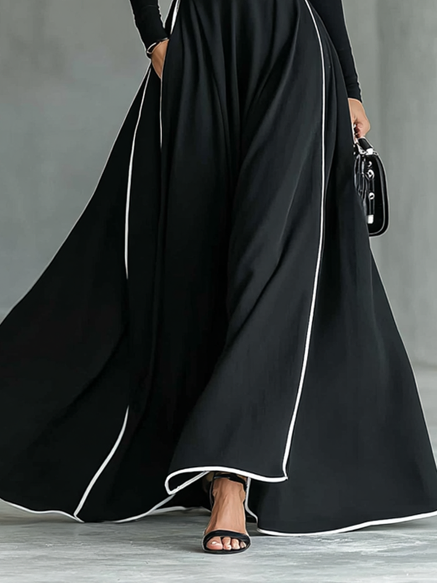 Ginevra | Robe Maxi Noire