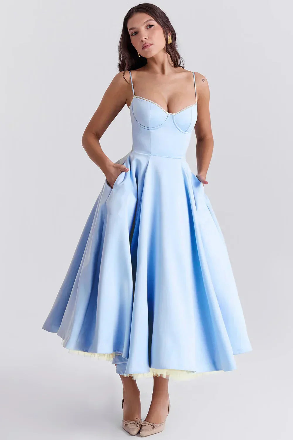Chloé | Robe Midi de Luxe