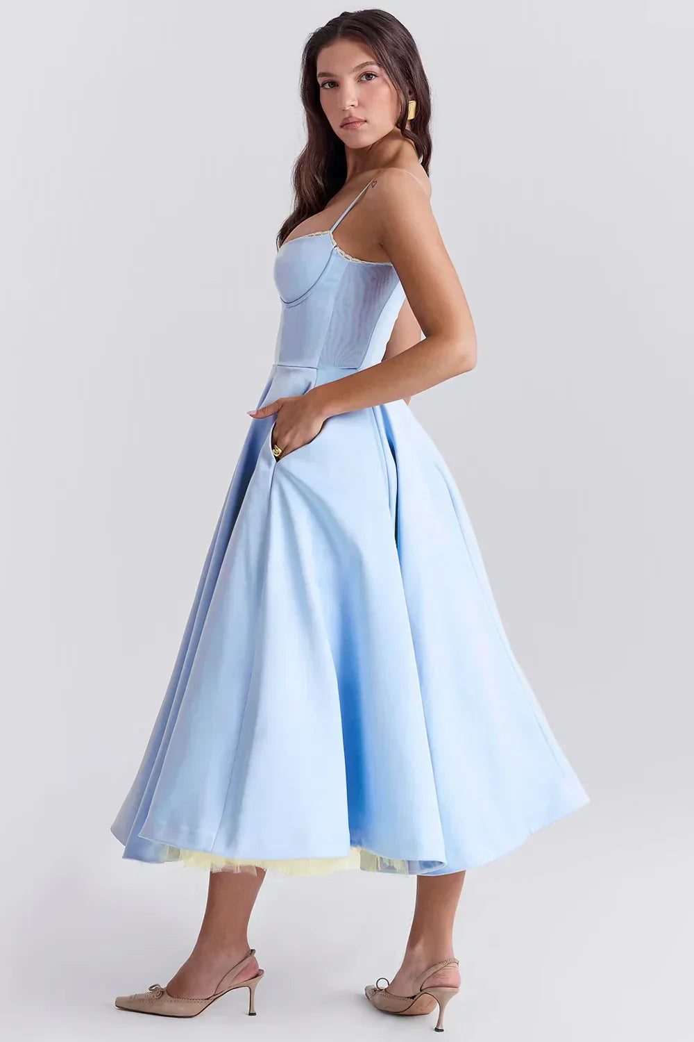 Chloé | Robe Midi de Luxe