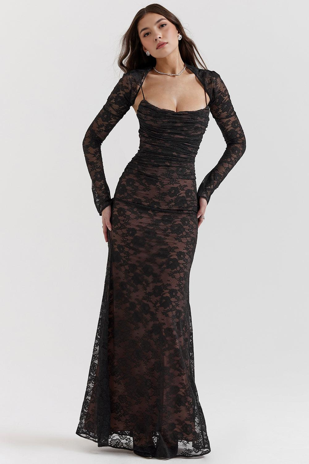 Chloé | Robe Maxi en Dentelle