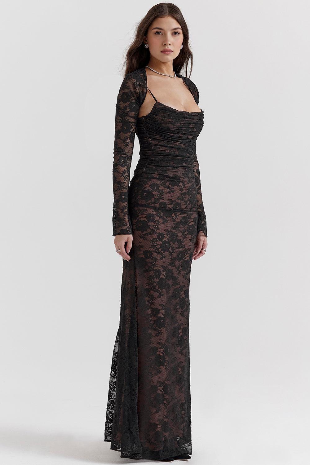 Chloé | Robe Maxi en Dentelle