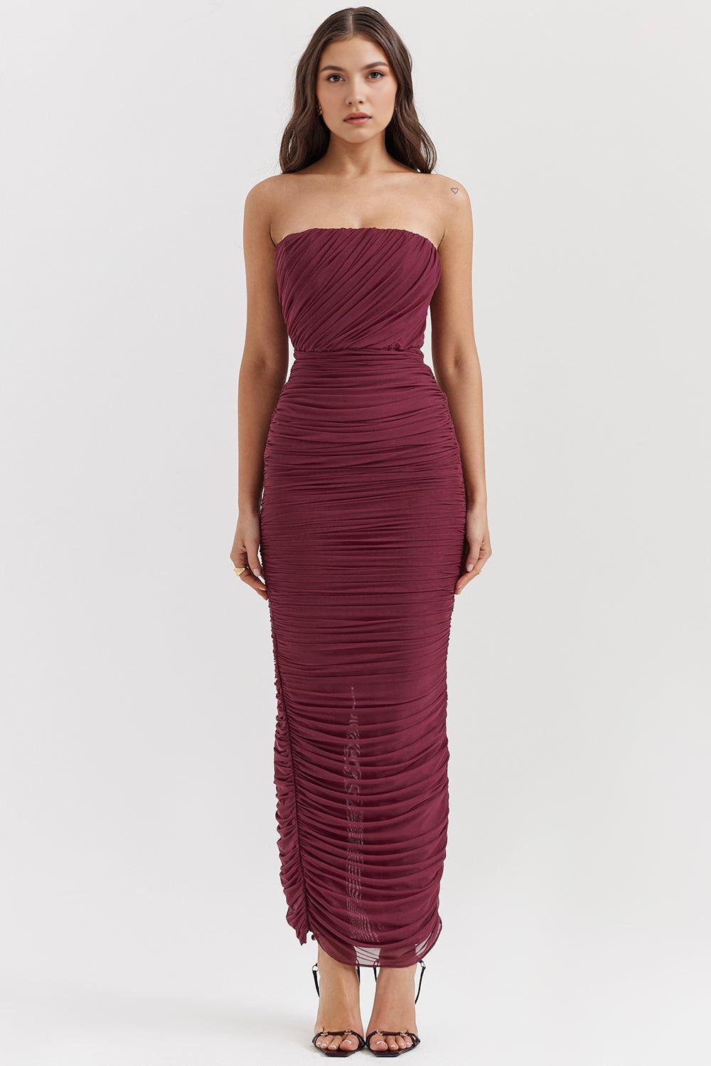Amélie | Robe maxi en tulle