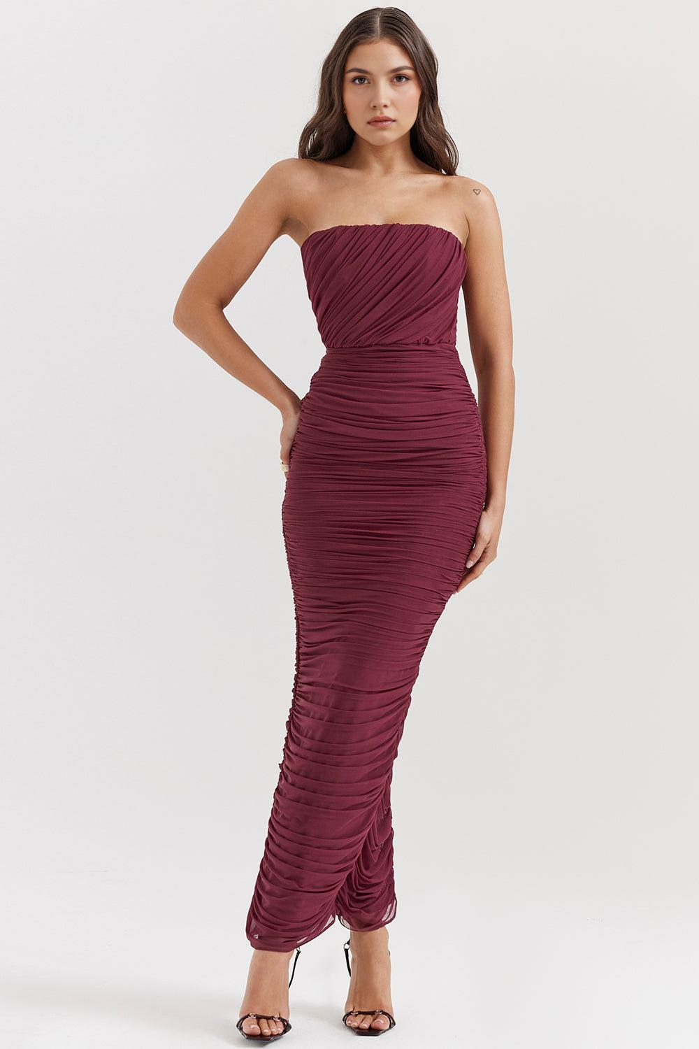 Amélie | Robe maxi en tulle
