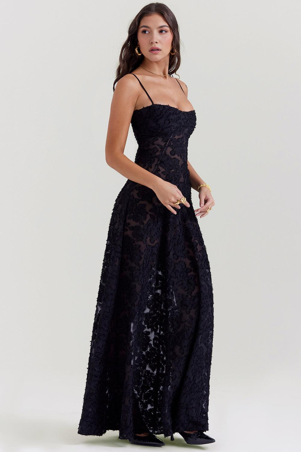 Noir | Robe de soirée Camille