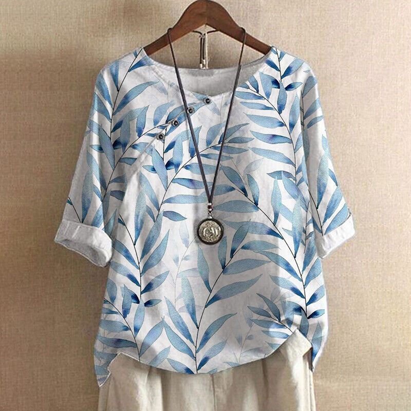 Claudine - Élégante Blouse Printanière