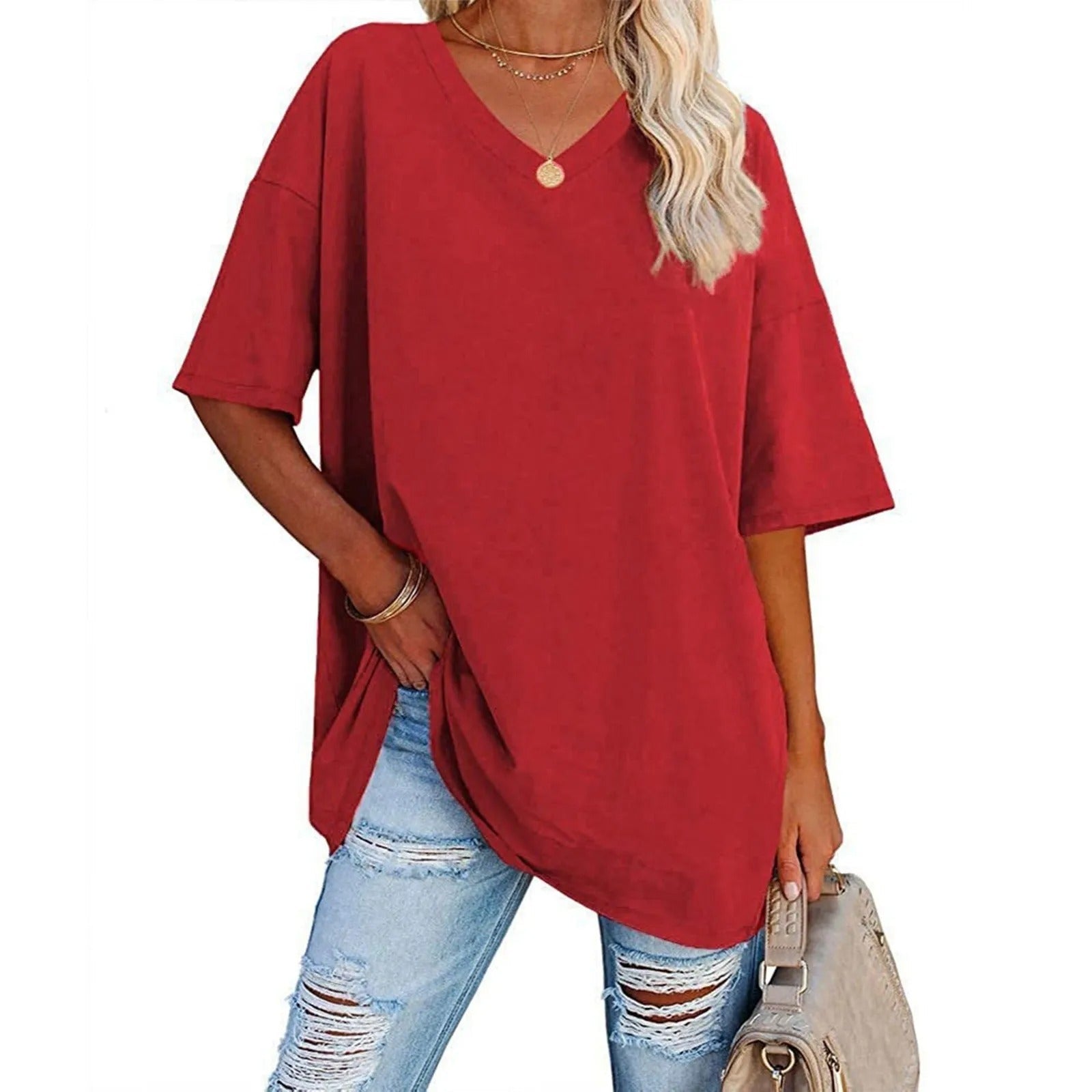 Gisele - T-shirt Élégant en Coton